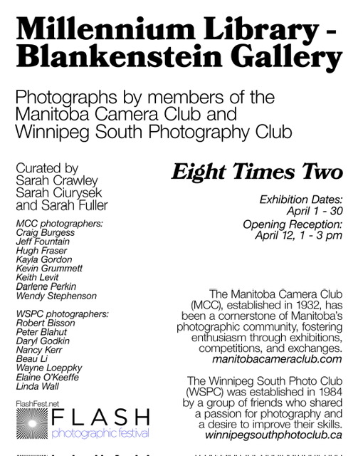 Winnipeg South Photo Club FlashFest Exhibition