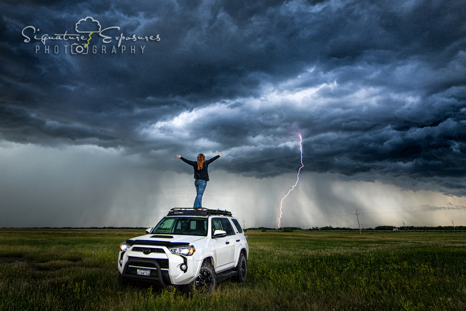 “Chasing Storms – My Passion” (Shannon Bileski)